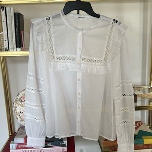 Reformation Rosey Blouse NWT Small